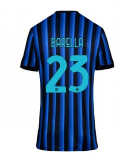 Günstige Inter Milan Nicolo Barella #23 Heimtrikot Damen 2025-26 Kurzarm